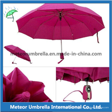 Parapluie automatique en caoutchouc en acier
